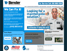 Tablet Screenshot of benderfm.com
